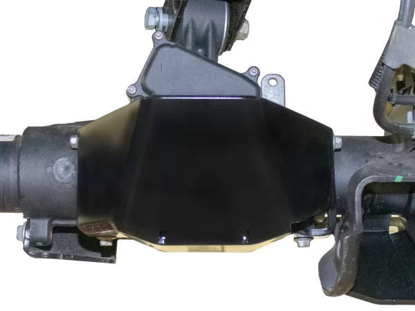 Rusty's Center Axle Disconnect Skid Plate - Bare Steel JL Wrangler Gladiator JT