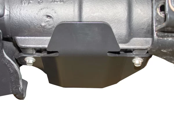 Rusty's Center Axle Disconnect Skid Plate - Bare Steel JL Wrangler Gladiator JT