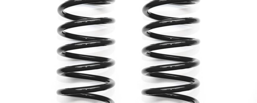 Dobinsons pair of black coil springs