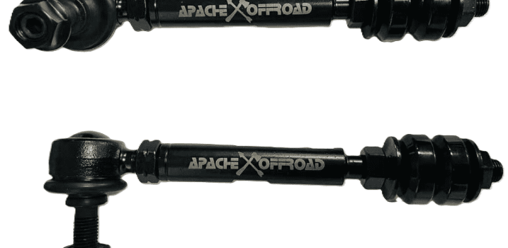 Apache Offroad HD Chromoly Rear Adjustable Sway Bar Links 4Runner FJ Cruiser GX470 GX460