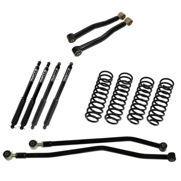 Rusty's Jeep JK Wrangler 2 Starter Kit with RX800 shocks