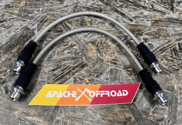 Apache Offroad Extended Front Brake Lines 4Runner FJ GX470 GX460 Tacoma Tundra Sequoia