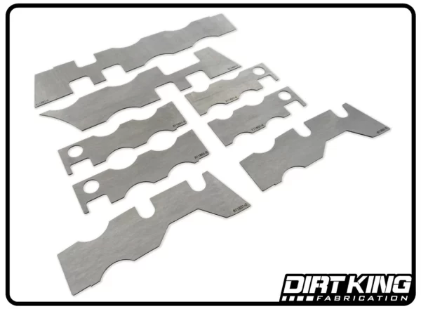 Dirt King Toyota Tacoma Rear Frame Plate Kit