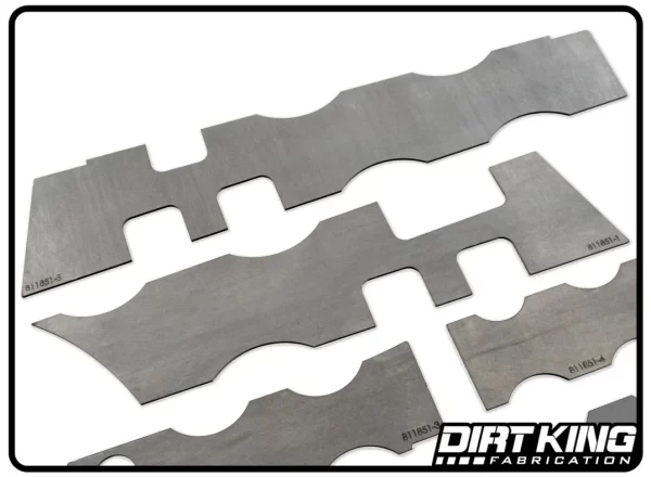 Dirt King Toyota Tacoma Rear Frame Plate Kit