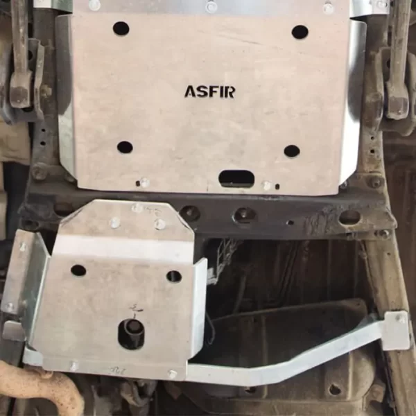 LX450 & Toyota Land Cruiser 80 Series Skid Plate Kit Aluminum (3 Pcs) - Image 5