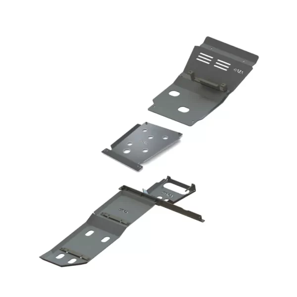 551066B Asfir 4x4 Toyota FJ Cruiser Aluminum Skid Plate Kit (3 Pcs) 2006-2009 (1)