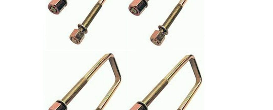 Dobinsons square top ubolts u-bolts 2 pairs